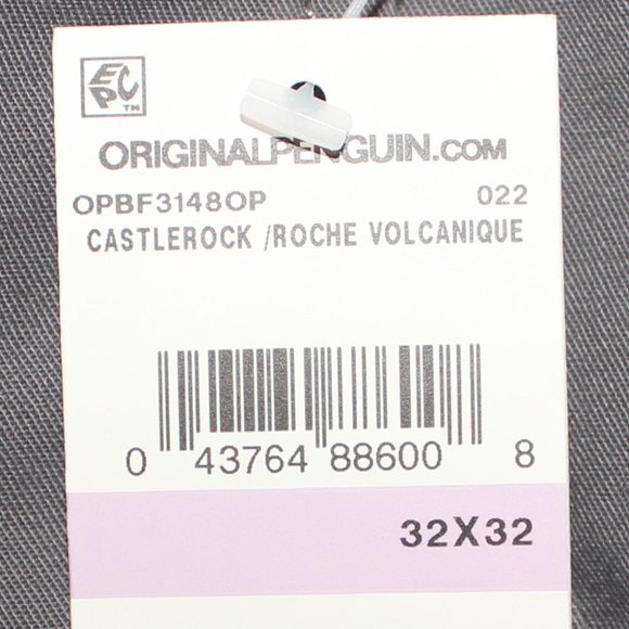 Penguin Slim Fit Pant Men's Castlerock US 32x32 - Picture 5 of 5